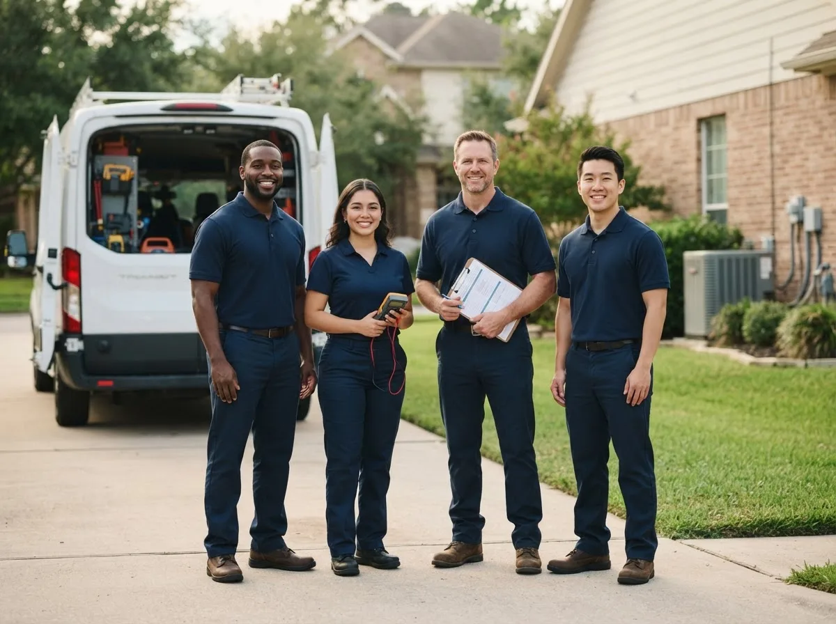 Certified HVAC technician near Pigeon Falls, WI